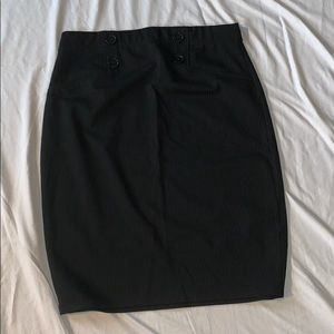 Max Studio Black Pencil Skirt